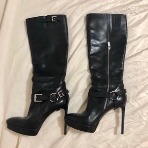 Micheal Kors Leather boots stiletto heel